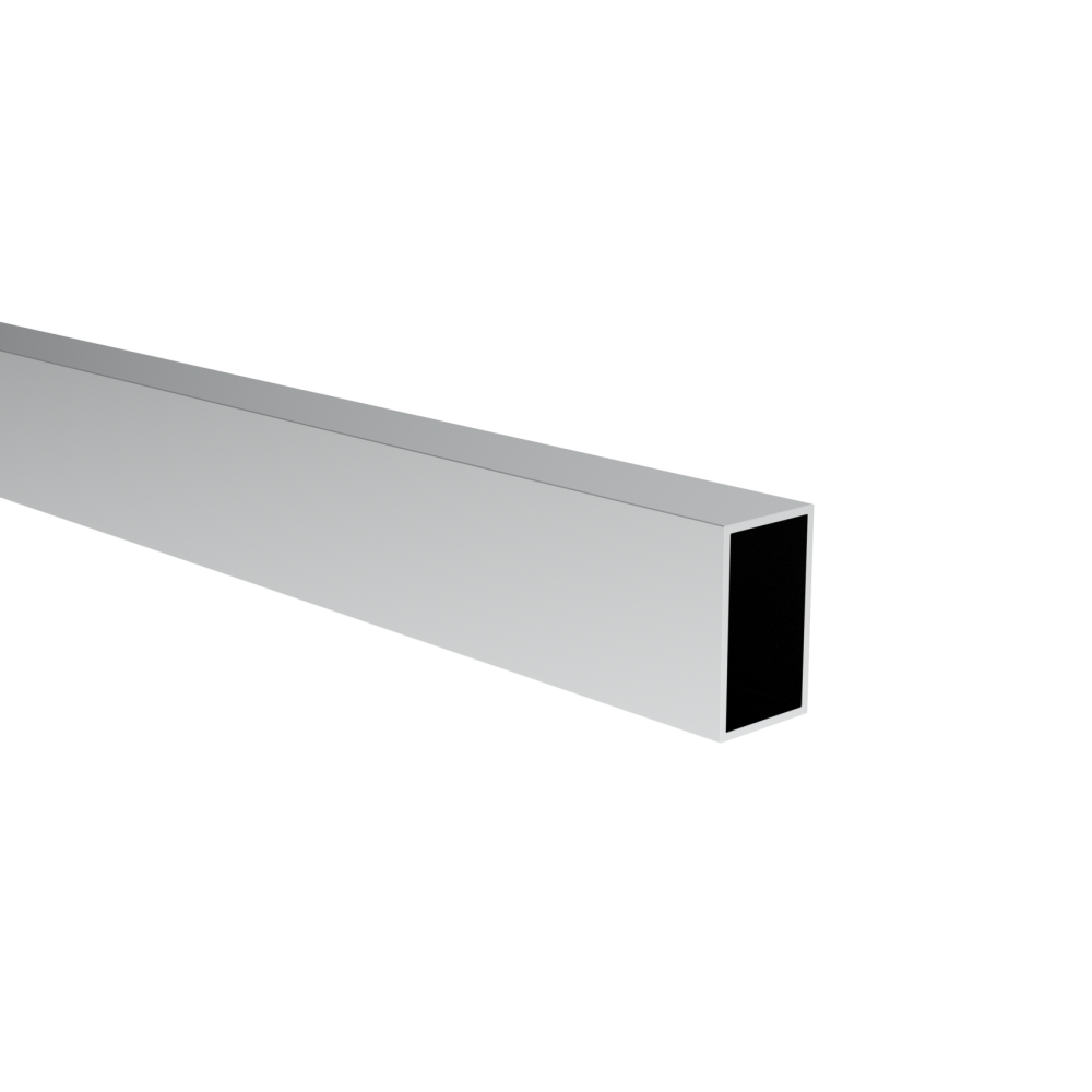 Prostokątny profil aluminiowy