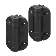 Zawias do ciężkich bram, z regulowaną sprężyną