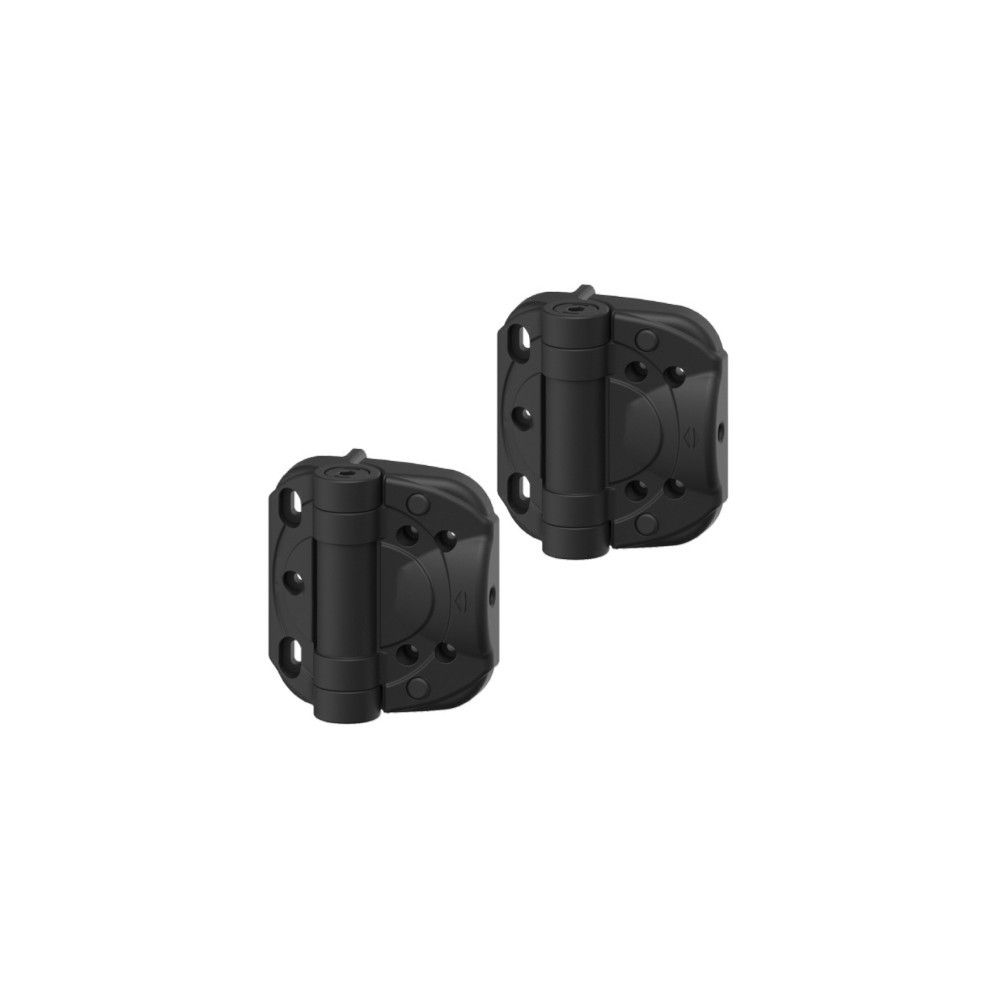 Zawias do ciężkich bram, z regulowaną sprężyną, z regulacją oporu