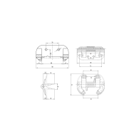 Zawias do bram ze stałą sprężyną