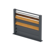 Próbka ogrodzenia 1x0,9m wolnostojąca