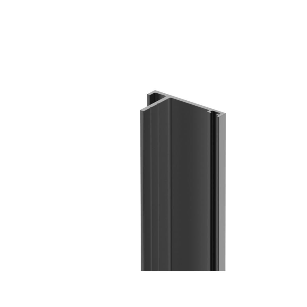 Aluminiowy profil ogranicznika drzwi