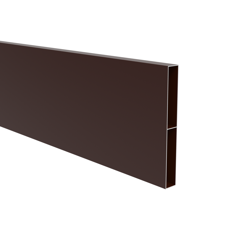Wypełniacz ogrodzenia aluminiowego 20x160 - 6000mm brązowy R8017