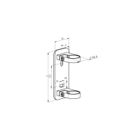 Kotwienie boczne prostokątne