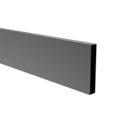 Wypełniacz do ogrodzeń aluminiowych 20x120x1,2 - 3000mm antracyt R7016