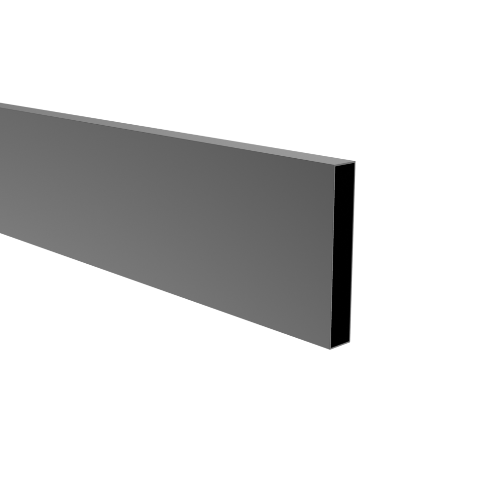 Wypełniacz do ogrodzeń aluminiowych 20x120x1,2 - 7000mm antracyt R7016