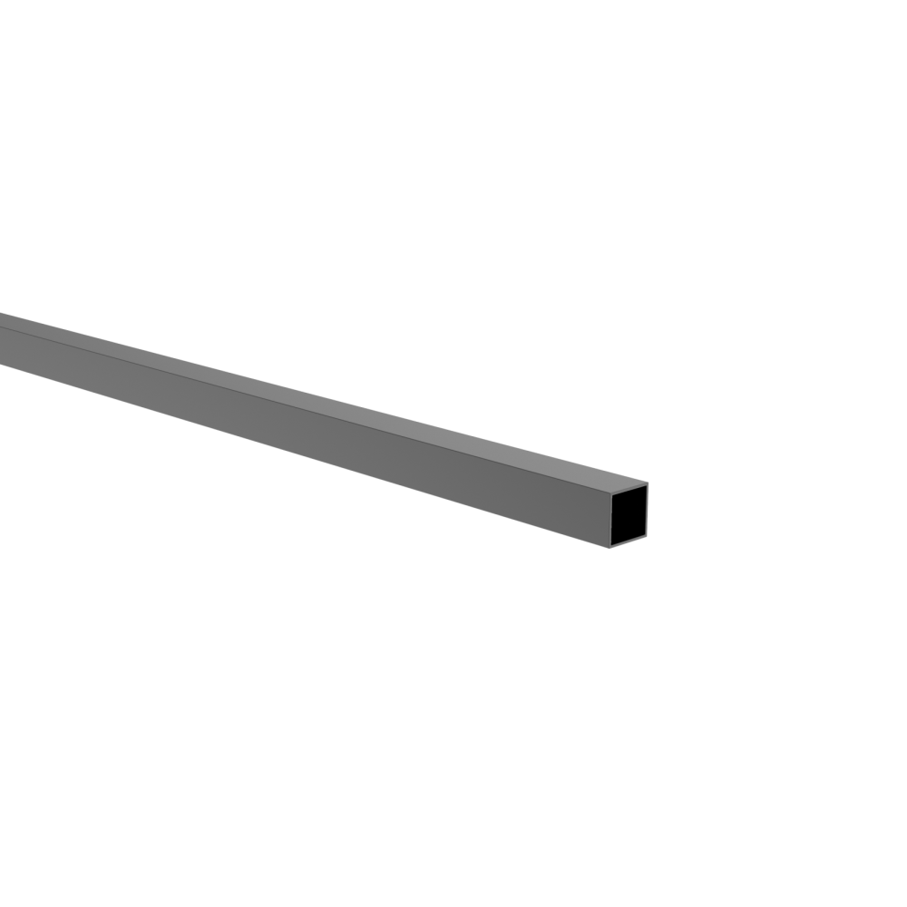 Aluminiowe wypełnienie ogrodzenia i narożnik elewacji, 20 x 20 - 3,0 m - Antracyt RAL 7016