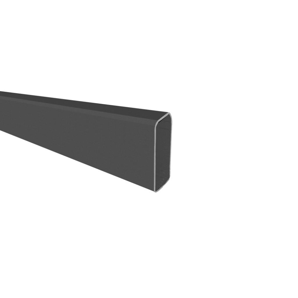Aluminiowa deska ogrodzeniowa 20x55 - 6000mm antracyt R7016