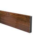 Aluminiowy wypełniacz ogrodzenia 20x120x1,2 - 6000mm ciemny orzech