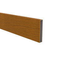 Wypełniacz aluminiowy do ogrodzeń 20x120x1,4 - 6000mm złoty dąb
