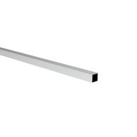 Aluminiowe wypełnienie ogrodzenia i narożnik elewacji, 20 x 20 - 6,0 m - Naturalny