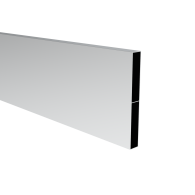 Wypełniacz do ogrodzeń aluminiowych 20x160 - 6000mm naturalny