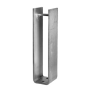 Aluminiowa stopa montażowa do profilu 100x100 naturalna