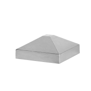 Słupek aluminiowy 100x100 iglak - naturalny