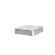 Słupek aluminiowy 100x100 płaski - naturalny