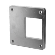 Aluminiowa płyta nawojowa do słupka 100x100 naturalna