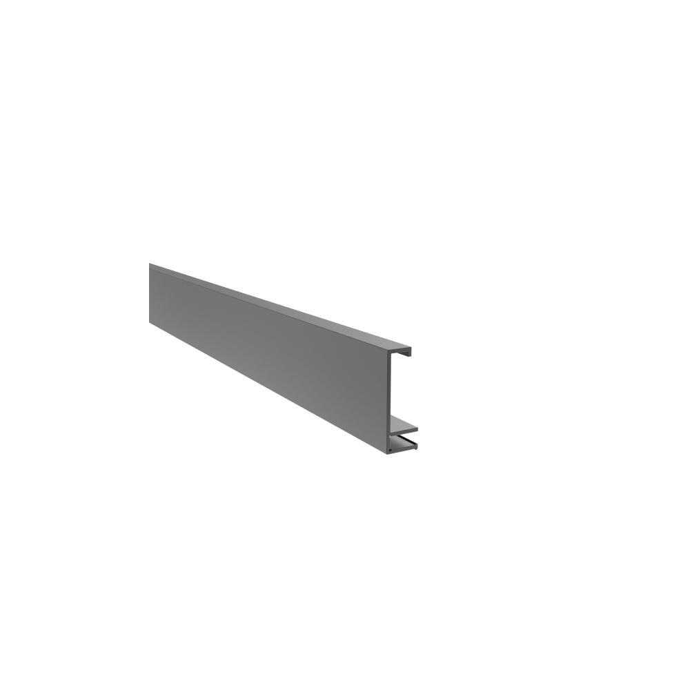 Aluminiowy adapter ogrodzenia do wypełniacza - szyna maskująca 1700 mm