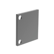 Aluminiowa zaślepka adaptera do listew 20-26 mm R7016