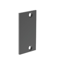 Aluminiowa zaślepka adaptera A40 do listew R7016