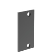 Aluminiowa zaślepka adaptera A40 do listew R7016