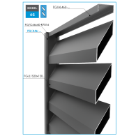 Aluminiowy adapter U 50x20-6000mm N