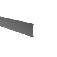 Click - listwa maskująca do adaptera U, systemu ogrodzeniowego i fasadowego 41 x 09 - 1,85 m - Antracyt RAL 7016