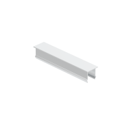 Aluminiowa zaślepka ogrodzenia pionowego, 20 x 100 - szary RAL 9006