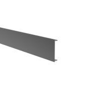 Click - listwa maskująca do U-adaptera, systemu ogrodzeniowego i fasadowego 41 x 09 - 6,0 m - Antracyt RAL 7016