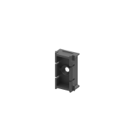 Łącznik zatrzaskowy do systemu fasadowego, 25 x 25 - antracyt RAL 7016, 50szt