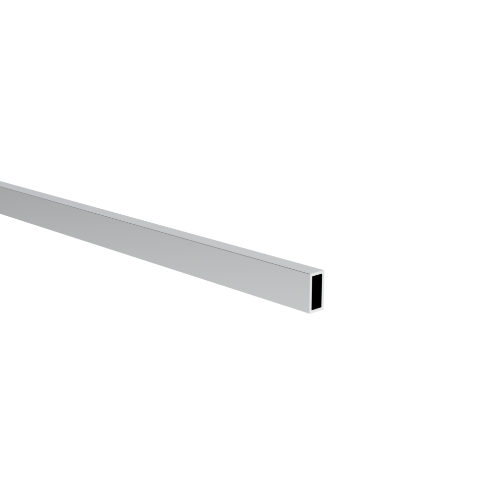 Wypełniacz ogrodzenia aluminiowego 20x10x1,5 - 6000mm szary R9006