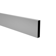 Wypełniacz ogrodzenia aluminiowego 20x100 - 6000mm szary R9006