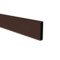 Wypełniacz do ogrodzeń aluminiowych 20x100x1,1 - 6000mm brązowy R8017