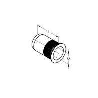 Nitonakrętka, stal Nierdzewna, AISI304, M6mm