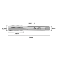 Gwintownik maszynowy M10x1,5 HSS-H2