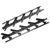 Ruchomy system plastikowy - żaluzja - para (lewa + prawa)