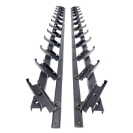 Ruchomy system aluminiowy - pionowy, żaluzjowy - para (lewy + prawy)