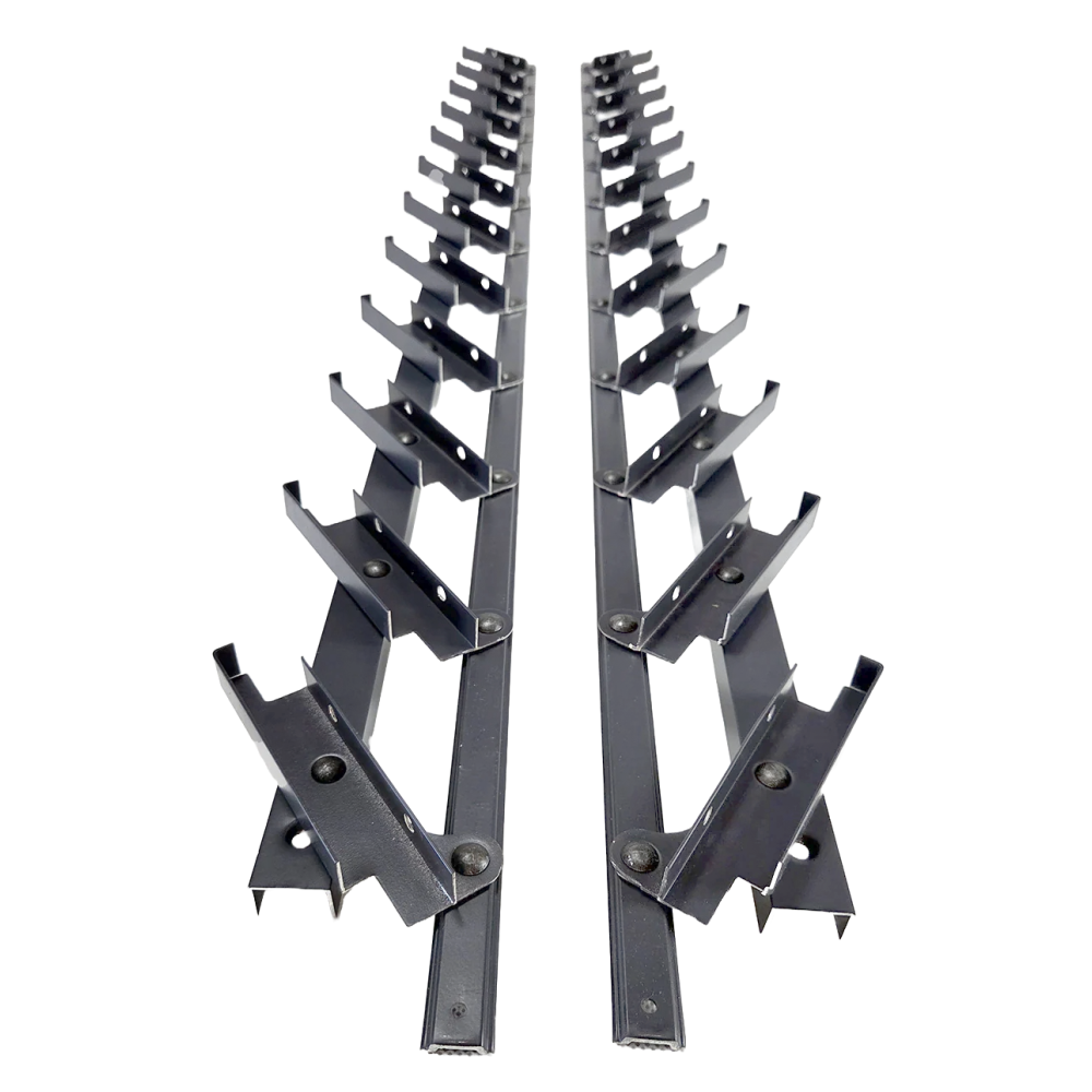 Ruchomy system aluminiowy - pionowy, żaluzjowy - para (lewy + prawy)