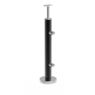 Słupek do balustrady ze stali Nierdzewnej, Kotwienie górne