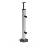 Słupek do balustrady ze stali Nierdzewnej, Kotwienie górne