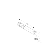 Kotwienie z gwintem wewnętrznym FAZ-IG M10