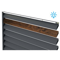 Dyfuzor do profilu LED, mleczny