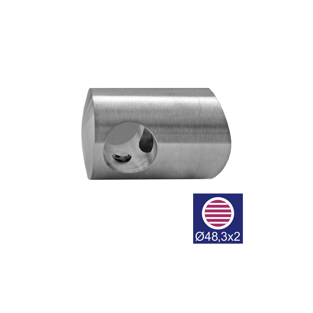 Uchwyt wlewu prawy AISI316, d12/D48,3x2mm