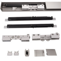 Wyposażenie - Drzwi przesuwne, 2x tłumione zamykanie