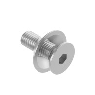 Śruba stożkowa + śruba stożkowa. podkładka, M8, AISI316, SW=T40