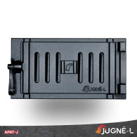 APAT-J Popielate drzwiczki kominkowe 190x340mm - Domabau.pl