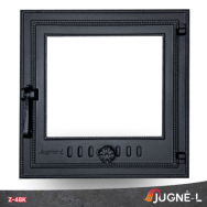 Z-4BK Drzwiczki kominkowe 470x470mm - Domabau.pl
