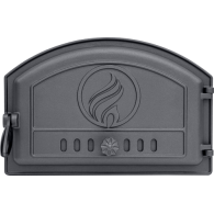 Drzwiczki żeliwne DCH8 Płomień, H1014 - Domabau.pl