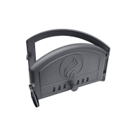 Drzwiczki żeliwne DCH8 Płomień, H1014 - Domabau.pl