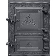 Drzwiczki żeliwne kuchenne DPK2WP 392x293, H1627 - Domabau.pl