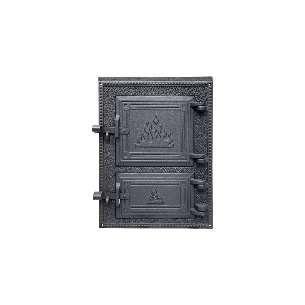 Drzwiczki żeliwne kuchenne DPK2WP 392x293, H1627 - Domabau.pl